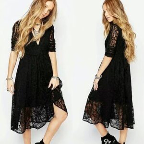 ✨Host Pick!✨ Free People Mountain Laurel Lace Dress - Picture 3 of 16